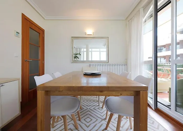 Playa, Spa, Rio Y Monte Con Terraza Y Parking Orio